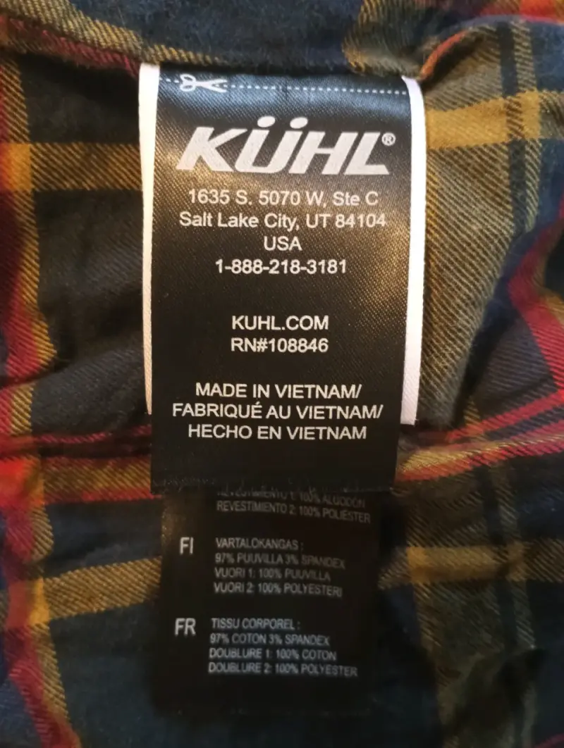 Talla M (mujer). Chaqueta KÜHL marrón con cierre - 6