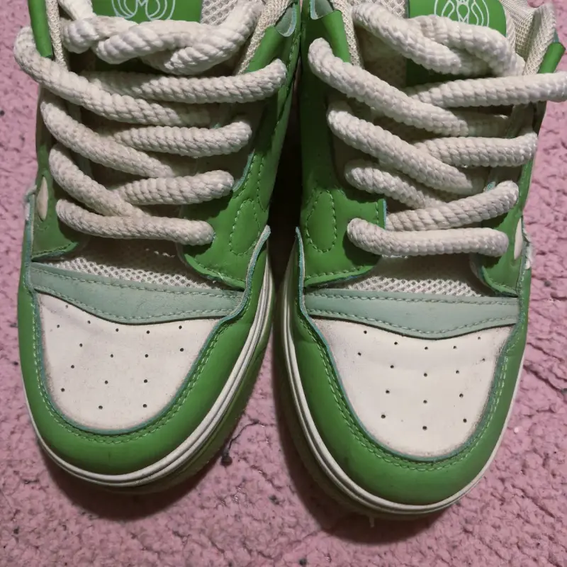 Zapatillas verdes Weide mujer - 3
