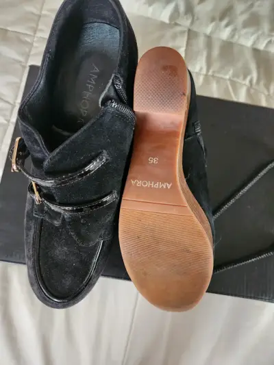 Zapatos negros Amphora talla 35 - miniatura 1