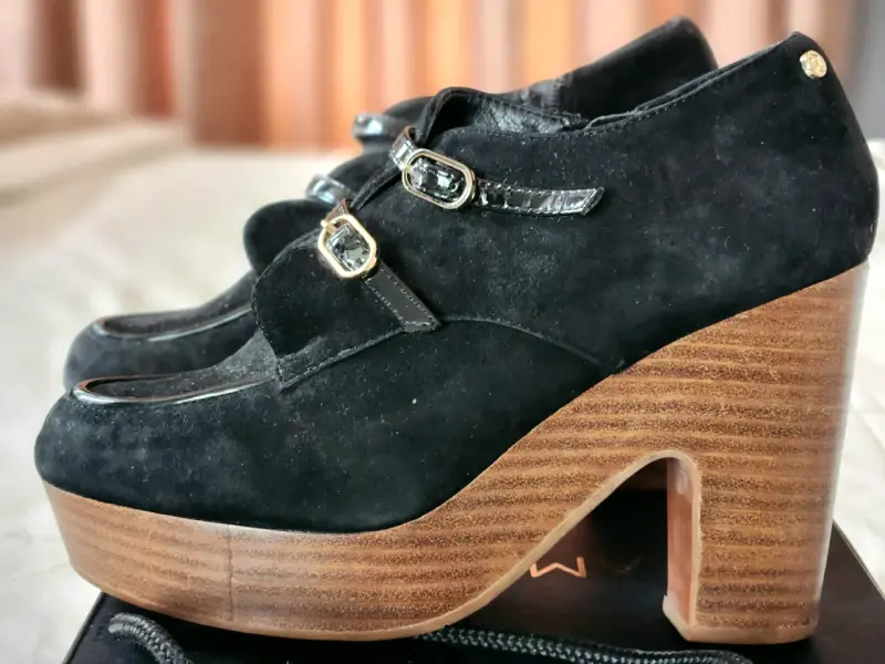 Zapatos negros Amphora talla 35 - 5