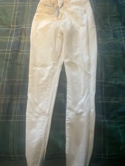 Pantalones beige casuales mujer - miniatura 1