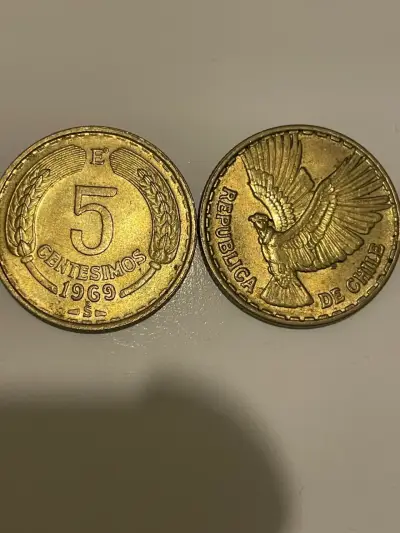 60 Monedas 5 centimos, bronce aluminio, usadas - miniatura 4