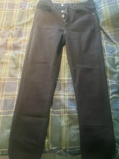 Pantalones negros clásicos mujer - miniatura 1