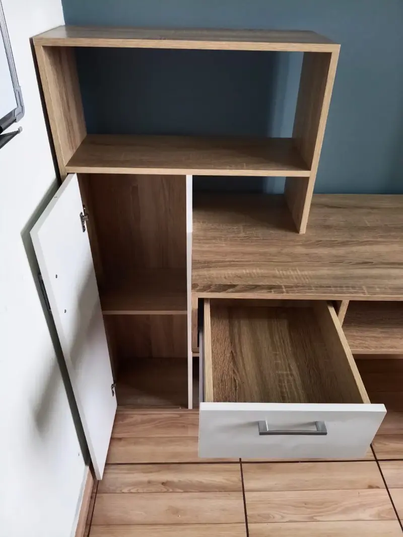 Mueble organizador de madera - 1