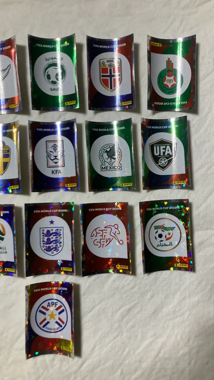 Set de láminas Panini Mundial 2026 - 2