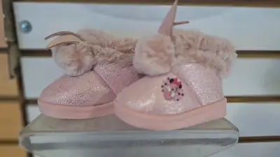 Botas rosadas Minnie para niñ@s - miniatura 1