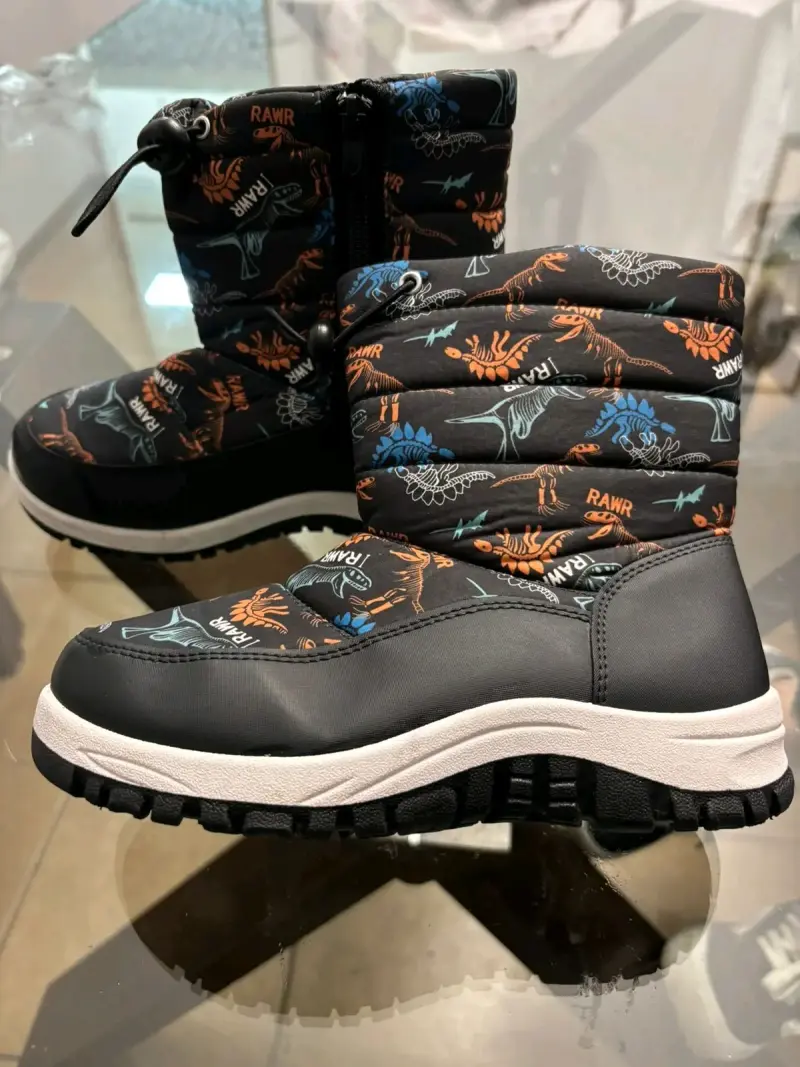 Botas forradas de invierno marrón - 3