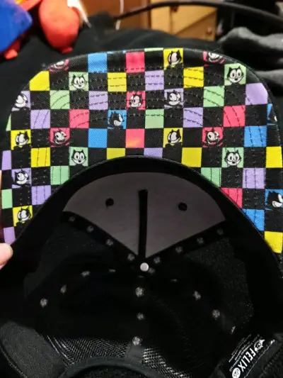 Gorra negra con logo Felix - miniatura 3