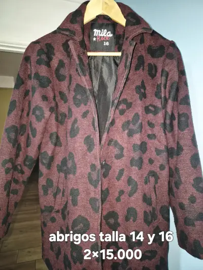 Abrigo estampado leopardo mujer - miniatura 2