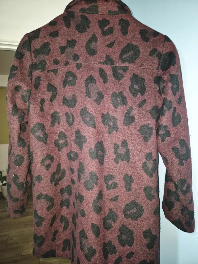 Abrigo estampado leopardo mujer - 3