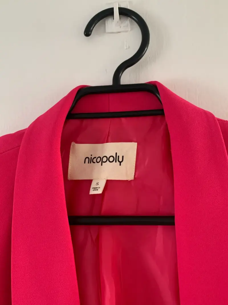 Blazer fucsia Nicopoly talla S - 1