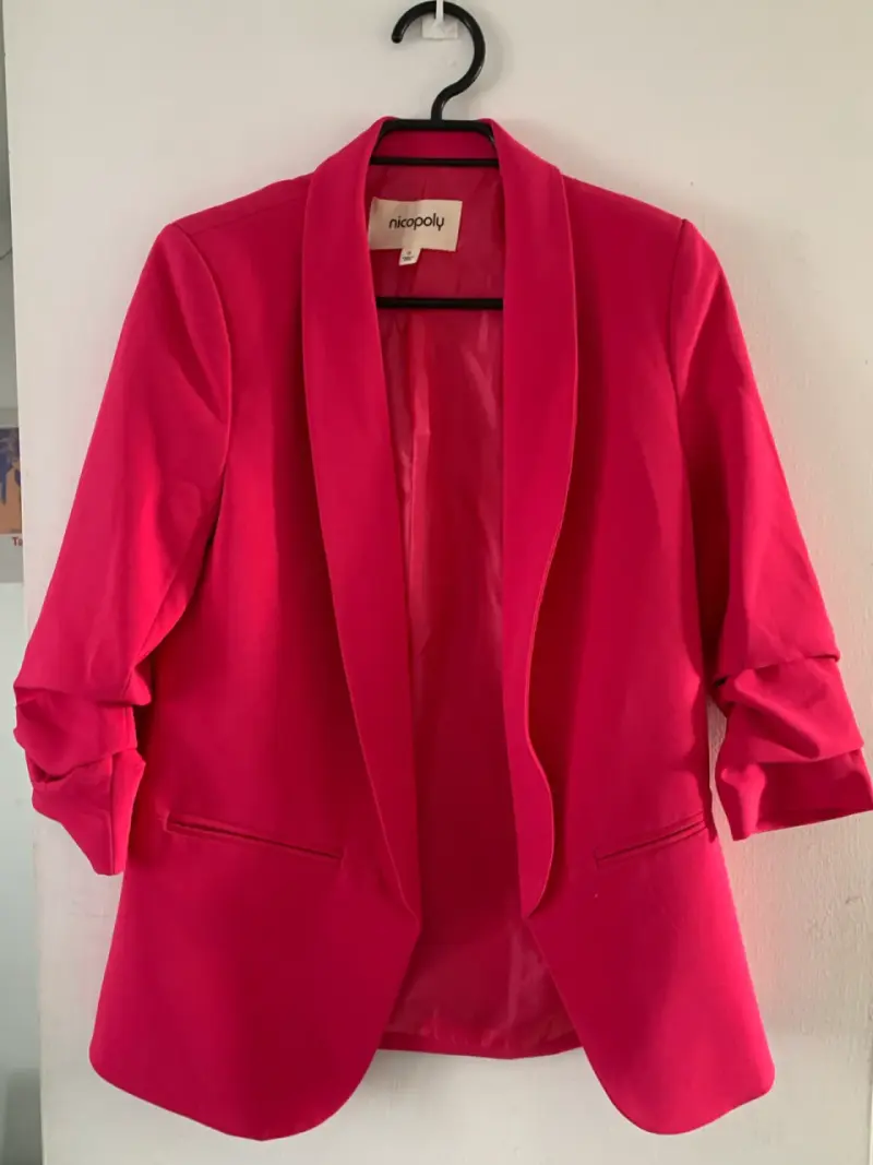 Blazer fucsia Nicopoly talla S - 2
