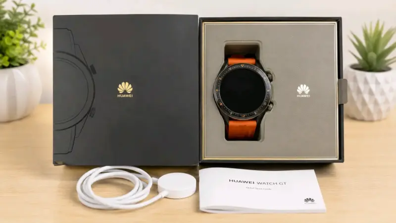 Huawei Watch GT en caja