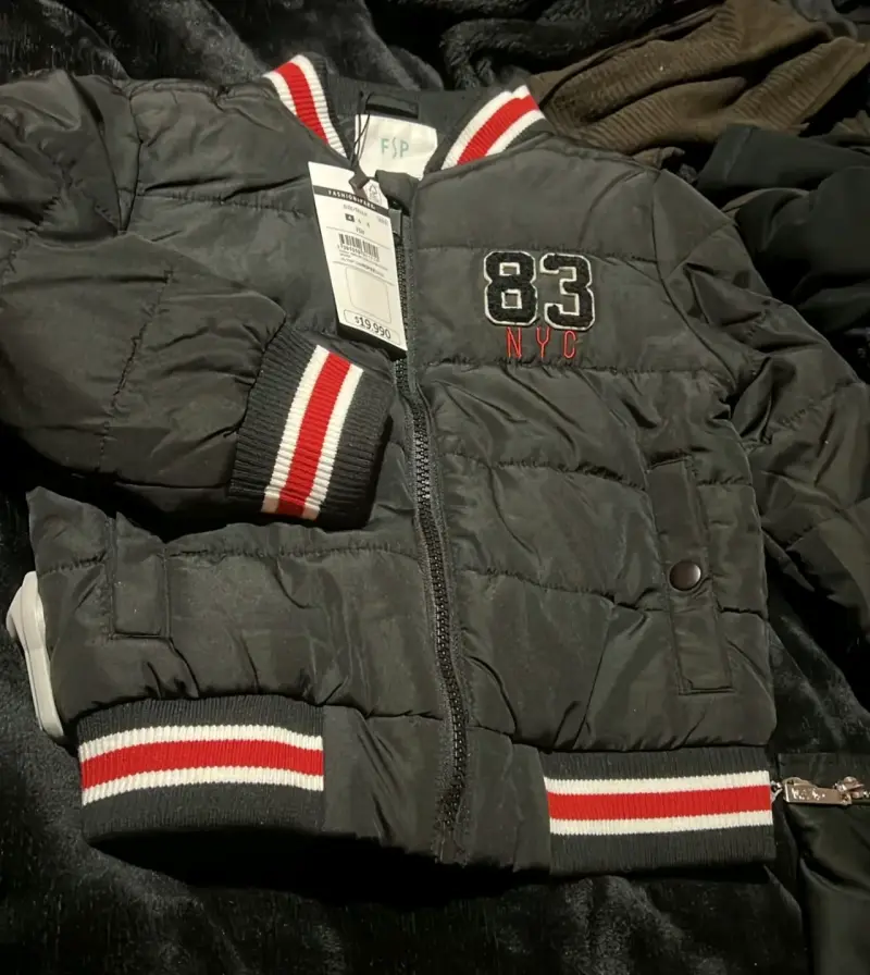 Chaqueta negra infantil FSP talla 4