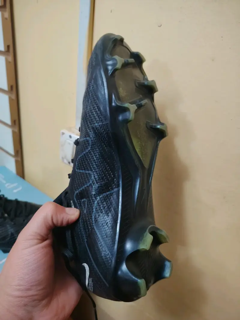 Zapatos de fútbol negros Nike mercurial - 5