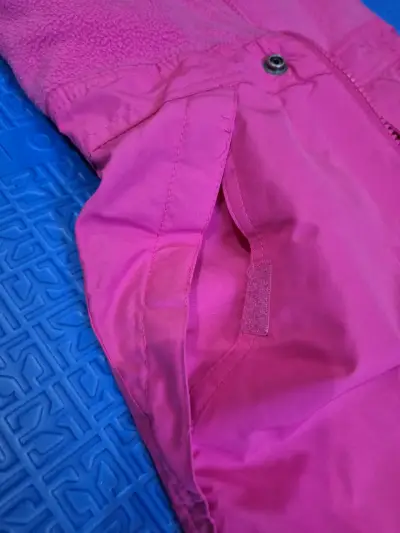 Pantalón de nieve rosa infantil - miniatura 4