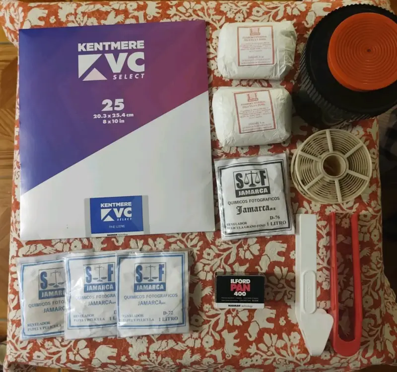 Kit de revelado fotográfico Kentmere - 1