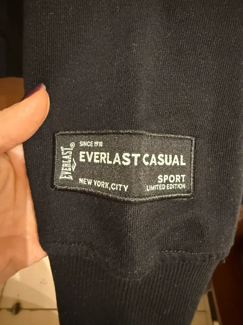 Polerón negro Everlast 1910 - 2