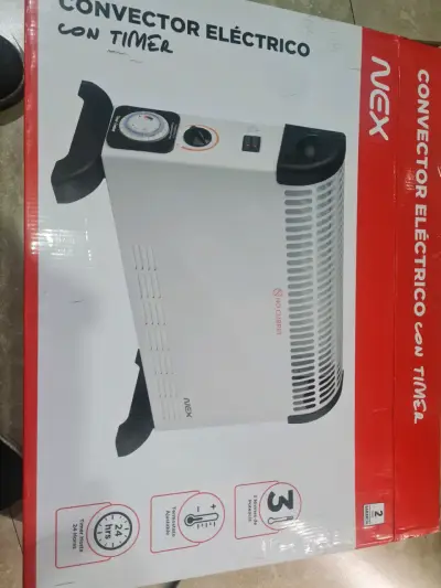 Convector eléctrico NEX con timer - miniatura 1