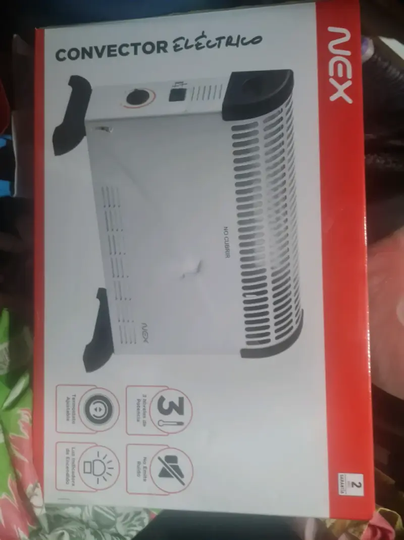 Convector eléctrico NEX con timer - 3