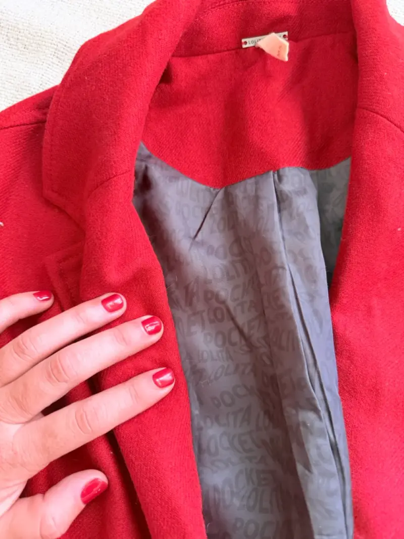 Blazer rojo Lolita Pocket - 2