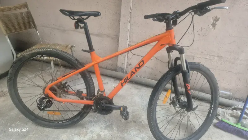 Bicicleta de montaña Hiland naranja - 1