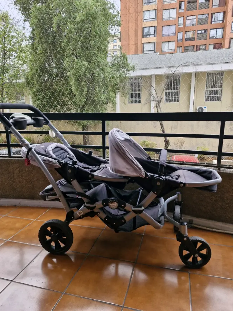 Coche doble para bebé INFANTY - 2