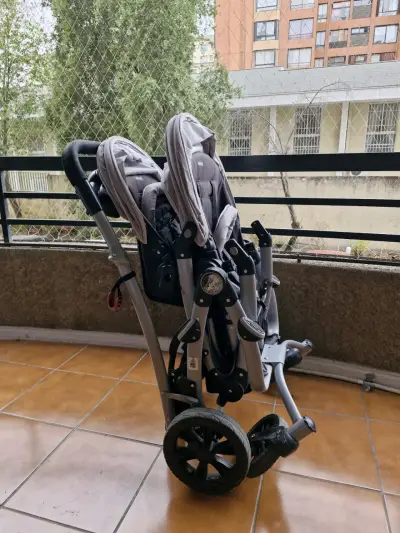 Coche doble para bebé INFANTY - miniatura 4