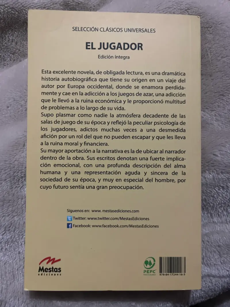 Libro El Jugador Dostoievski - 2