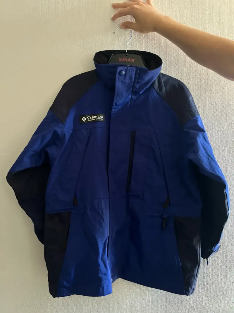 Chaqueta impermeable azul Columbia - 4