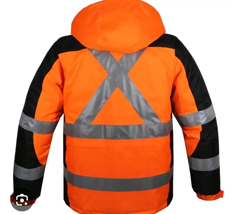 Chaqueta reflectante naranja - 1