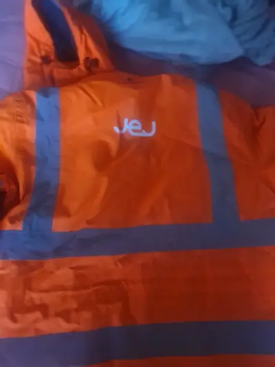 Chaqueta reflectante naranja - miniatura 2