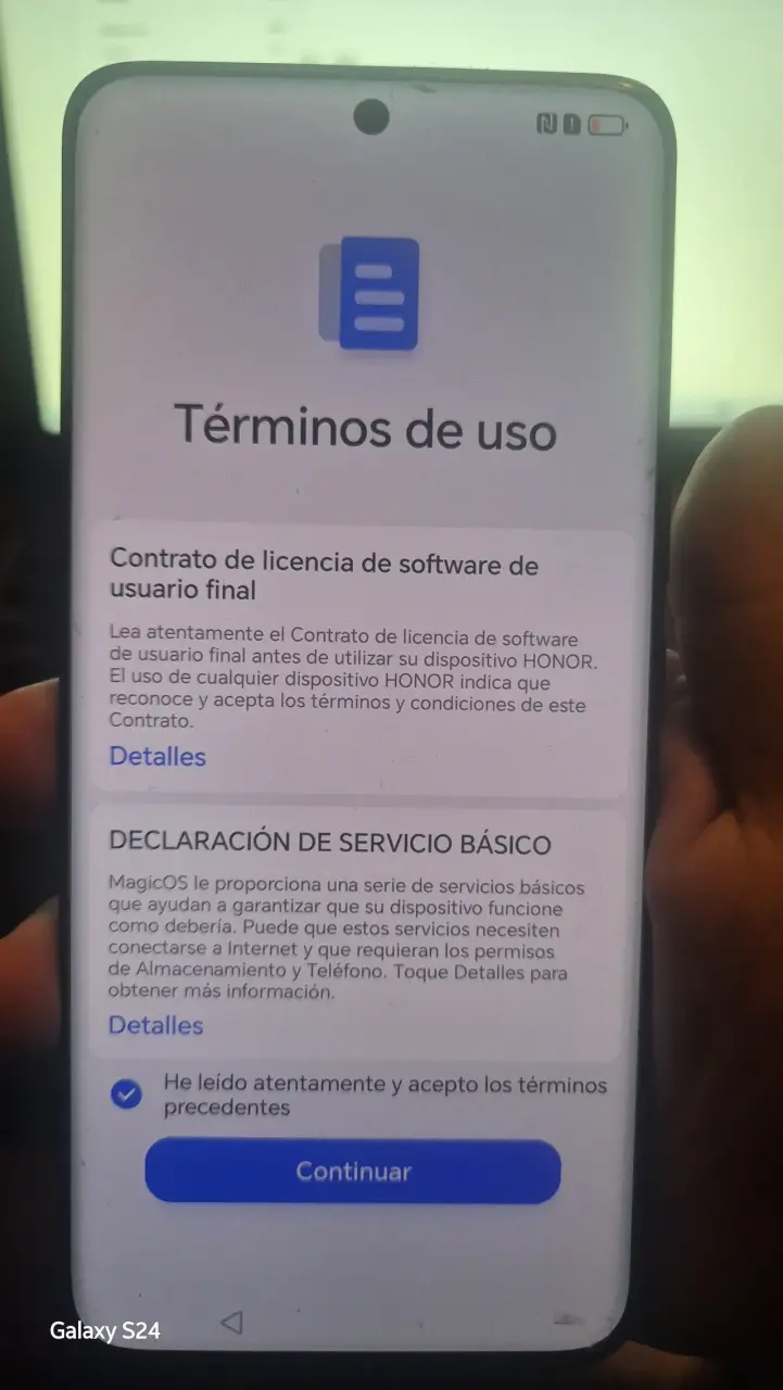Smartphone Honor azul - 5