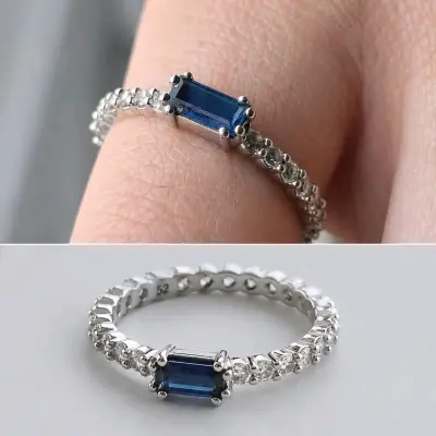 Anillo de swarovski original talla 12 - miniatura 1