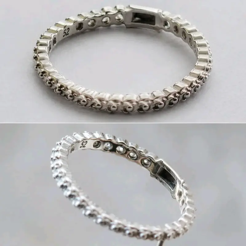 Anillo de swarovski original talla 12 - 5