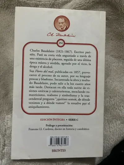 Libro Las Flores del Mal - miniatura 2