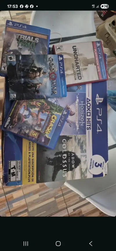 Consola PS4 con juegos incluidos - miniatura 2