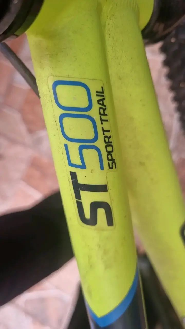 Bicicleta Rockrider verde aro 26 - 2