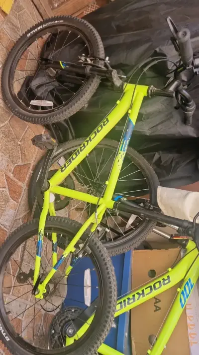 Bicicleta Rockrider verde aro 26 - miniatura 3
