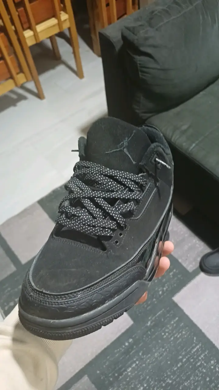 Jordan retro 3 blak cat - 1