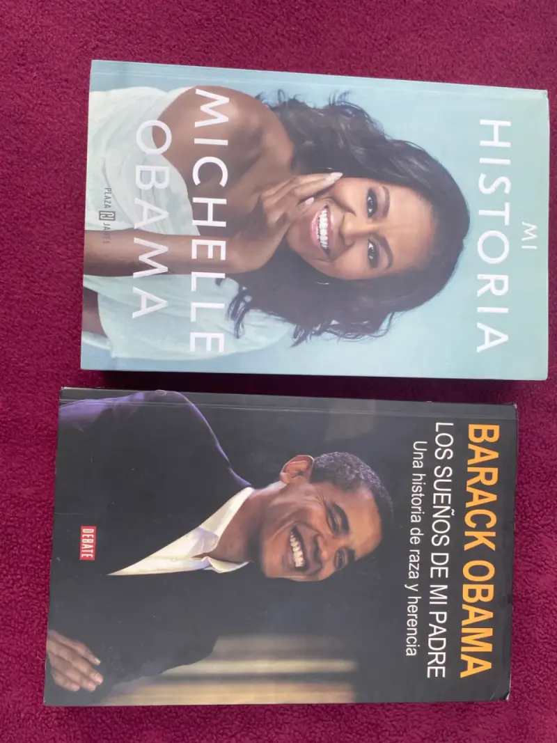 Libros Mi Historia y Sueños de Mi Padre