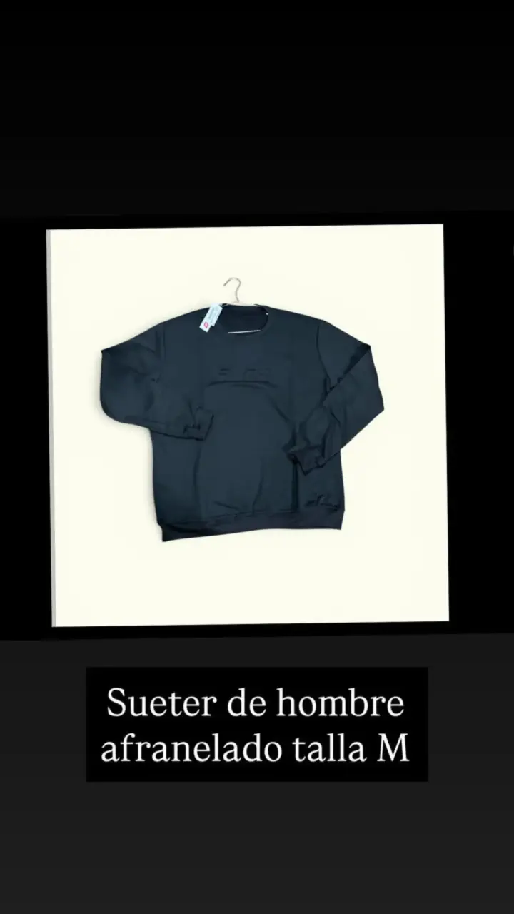 Polerón negro con capucha EURO - 2