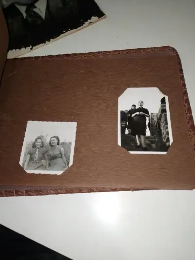 Álbum de fotos de cuero artesanal - miniatura 2