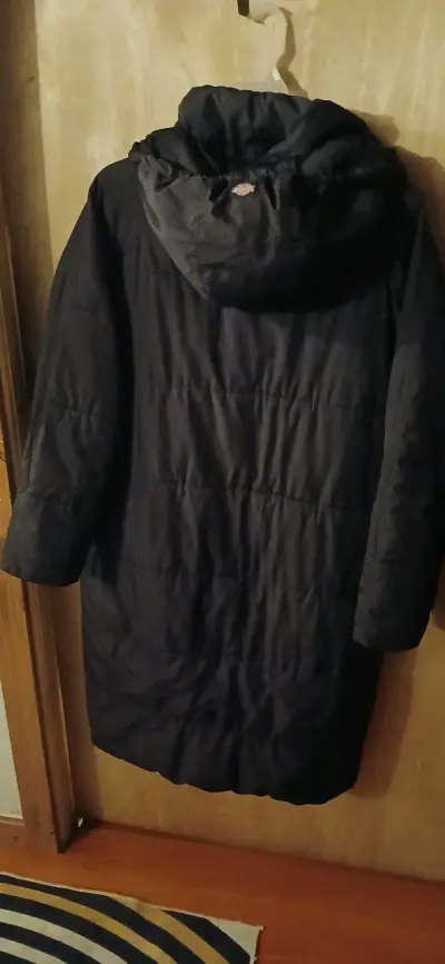 Parka negra Dickies larga - miniatura 3