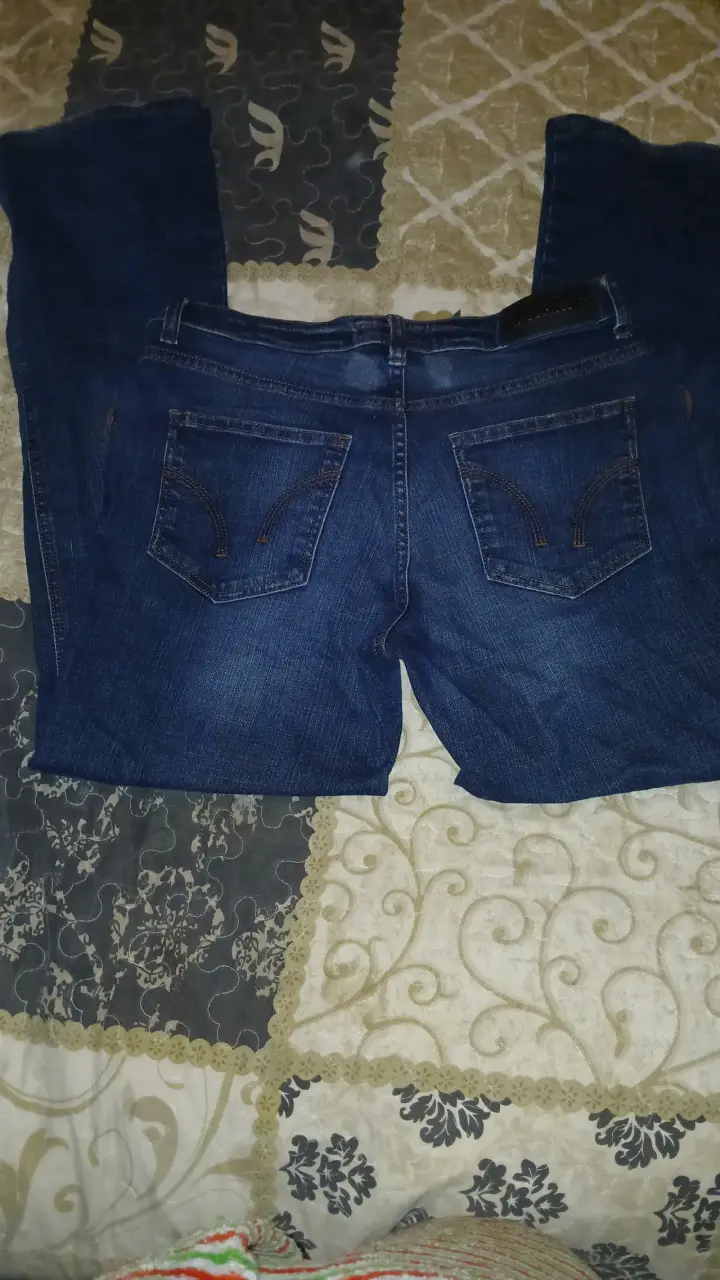 Jeans azul oscuro de mujer - 2
