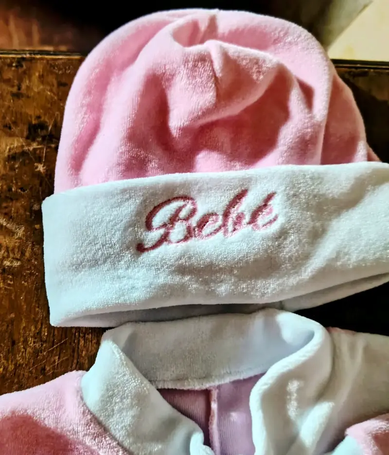 Conjunto de bebé Minnie rosa - 3
