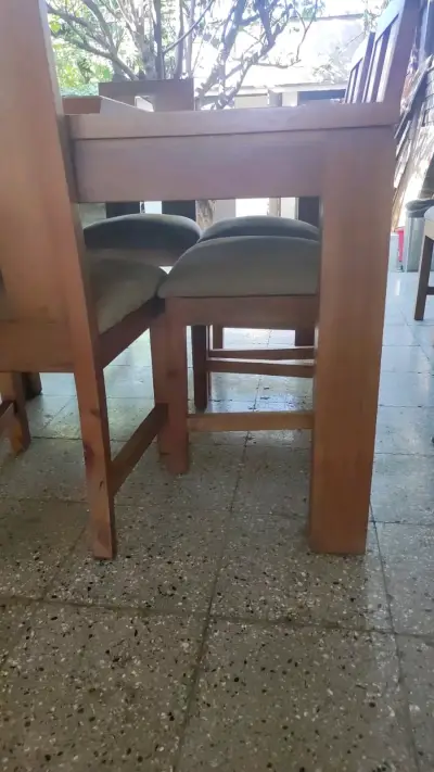 Juego comedor durmiente, diseño rústico - miniatura 4