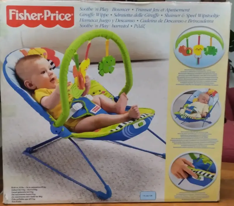 Silla mecedora infantil Fisher price. - 4