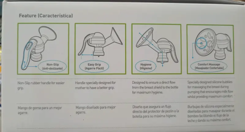 Extractor de leche manual Unimom - 2