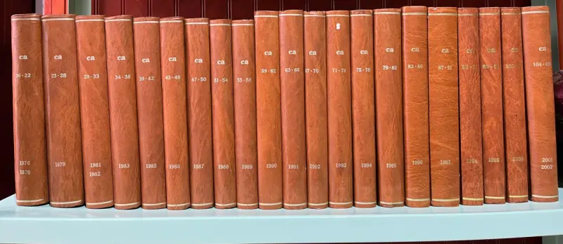 Colección encuadernada CA colegio de arquitectos d - 1